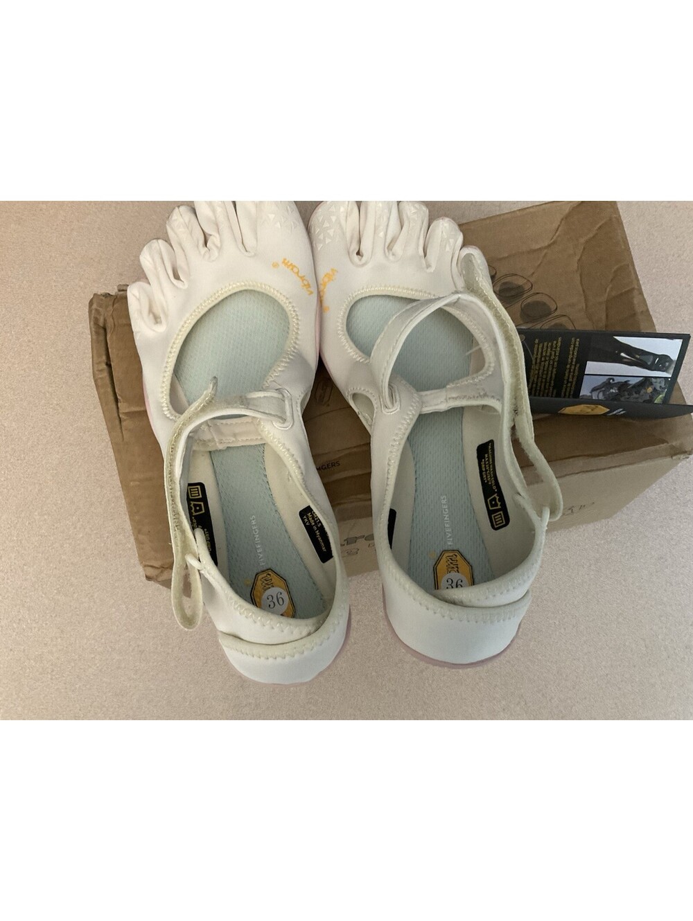 New! Womens Vibram Five Fingers V-Soul Fitness/Yoga Shoes. Size 36-US 6-6.5. - Picture 7 of 10